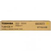 Toshiba originální toner T281CEY, yellow, 10000str., 6AK00000107