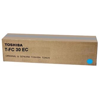Toshiba originální toner TFC30EC, cyan, 33600str., 6AJ00000203, 6AG00004447