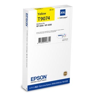 Epson originální ink C13T907440, T9074, XXL, yellow, 69ml