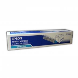 Epson originální toner C13S050244, cyan, 8500str.