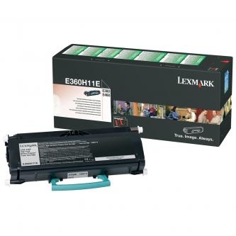 Lexmark originální toner E360H11E, black, 9000str., E360H31, high capacity, return