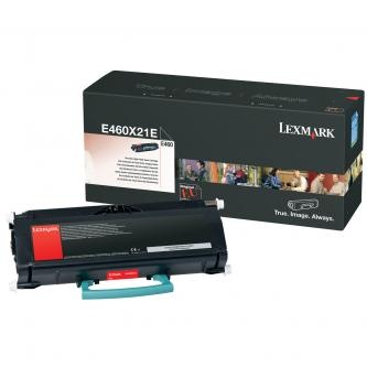 Lexmark originální toner E460X21E, black, 15000str., extra high capacity