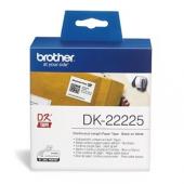 Brother papírová role 38mm x 30.48m, bílá, 1 ks, DK22225, pro tiskárny štítků