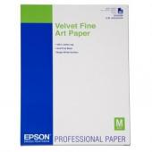 Epson Velvet Fine Art Paper, umělecký papír, sametový, bílý, A2, 260 g/m2, 25 ks, C13S042096, inkoustový