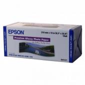Epson fotopapír, 210/10/Premium Glossy Photo Paper Roll, lesklý, 8", C13S041377, 255 g/m2, papír, 210mmx10m, bílý, pro inkoustové