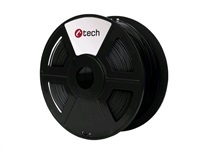 C-TECH Tisková struna (filament) ASA, 1, 75mm, 1kg, černá